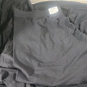 Sonoma Goods For Life Women's Black Midrise Everyday Leggings - 3X pack of three